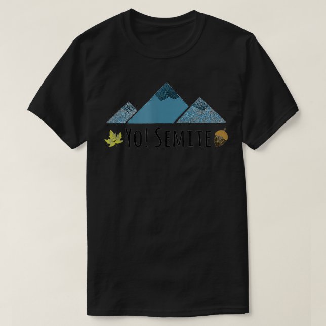 Camiseta Yo Semite judío Yosemite YoSemite Tee (Diseño del anverso)
