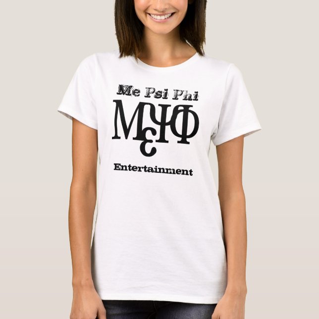 Camiseta Yo señora Tee's de la phi de la PSI (Anverso)