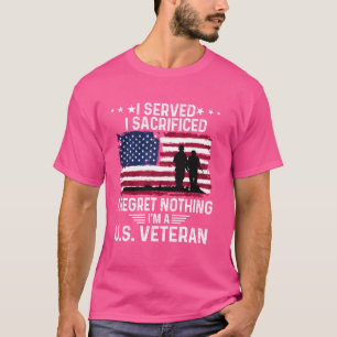 Camiseta Yo serví que me sacrifiqué. No me arrepiento de na