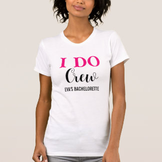 Camiseta Yo Sí Que La Tripulación Bachelorette Party Boda