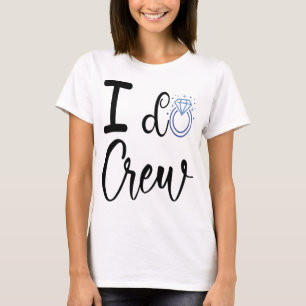 Camiseta Yo sí tripulo Bodas mujeres duchas de novias