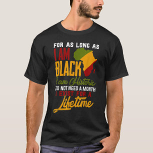 Camiseta Yo soy Black History Lifetime Guay Black History M