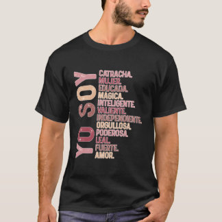 Camiseta Yo Soy Catracha Latina Chica hondureño Honduras Wo