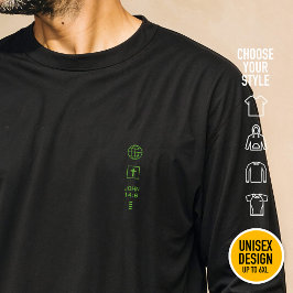 Camiseta Yo soy el Camino Juan 14:6 Red Cristiana Ciberpunk