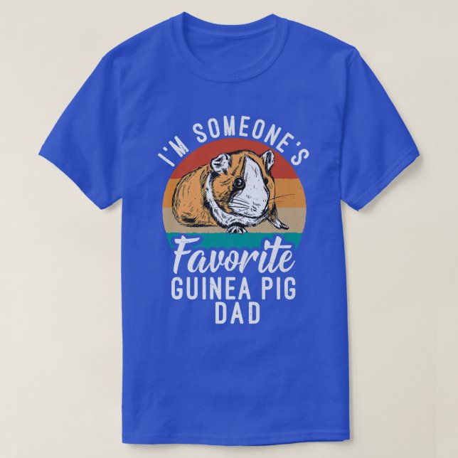 Camiseta Yo soy el favorito de Guinea Cerdo (Diseño del anverso)