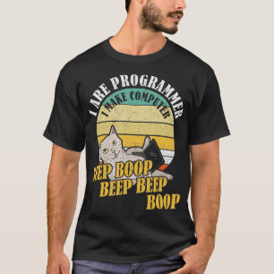 Camiseta Yo Soy El Programador Y Hago Que El Beep Boop De L