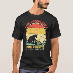 Camiseta Yo Soy El Programador Yo Hago Que La Computadora B
