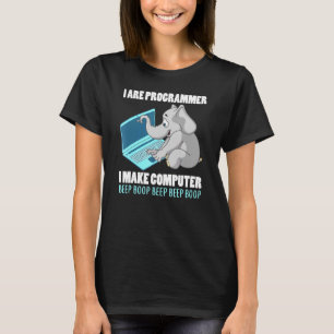 Camiseta Yo Soy El Programador Yo Hago Un Sonido De Computa
