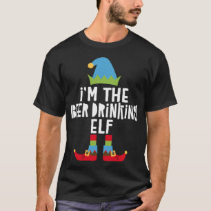 Camiseta Yo soy la cerveza que bebe elfo Navidades Costu