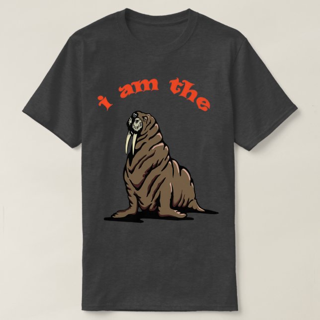 Camiseta Yo soy la Walrus 3 (Diseño del anverso)