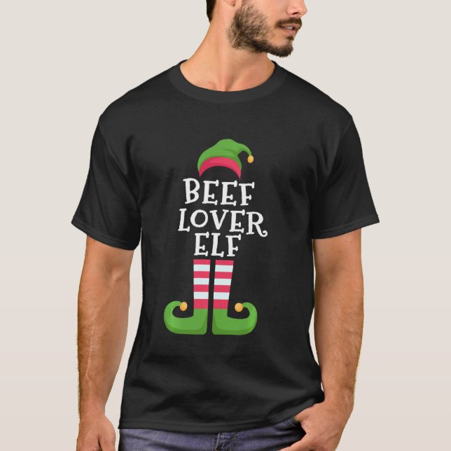 Camiseta Yo Soy Navidades De La Beef Lover Elf Beef Lover P (Anverso)