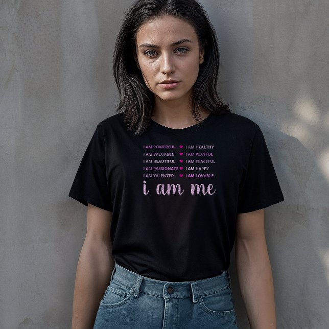 Camiseta Yo soy yo el estímulo (i am pink girl.)
