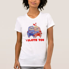 Camiseta Yo te espumo - Día de San Valentín Pareja Sloth