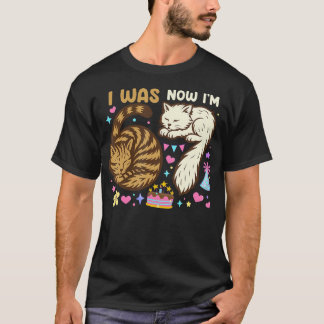 Camiseta Yo tenía 6 ahora tengo 7 cumpleaños 7 años cumplea