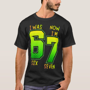 Camiseta Yo tenía 6 ahora tengo 7 Cumpleaños para 7