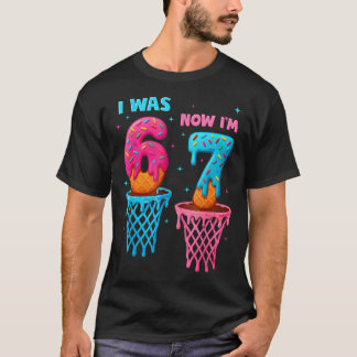 Camiseta Yo tenía 6 ahora tengo 7 divertido 67 meme helado