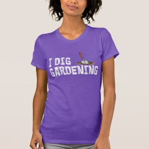 Camiseta YO Tirar de jardinería (OSCURO)