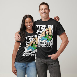 Camiseta yo tocando un solo de hoja de cálculo