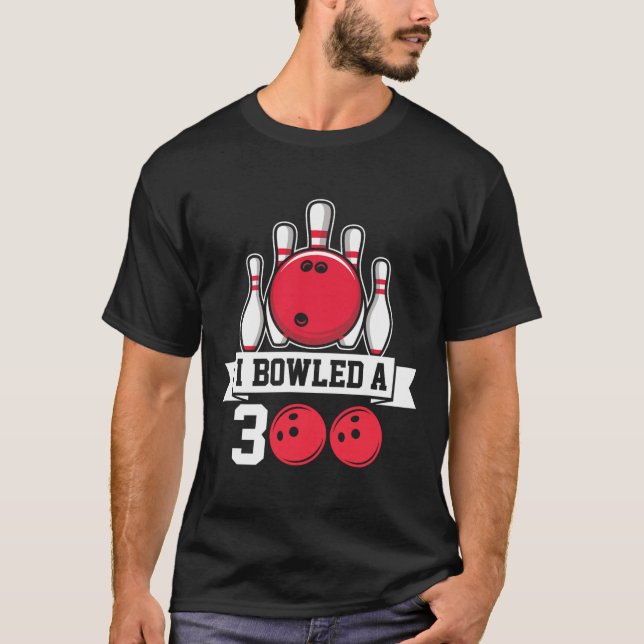 Camiseta Yo Tocé Un Boliche De 300 (Anverso)