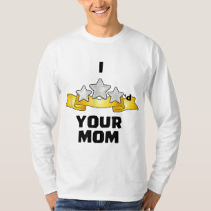 Camiseta Yo Tres Llamé A Tu Mamá - Plata
