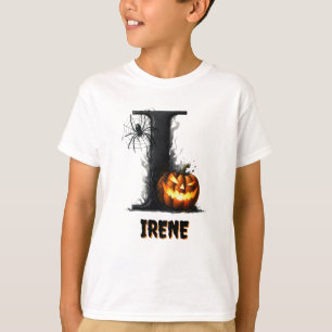 Camiseta Yo truco o trato Halloween inicial