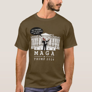 CAMISETA YO TRUMP REGRESA 2024 ULTRA MAGA
