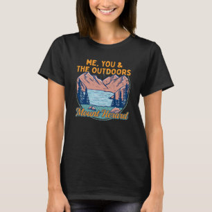 Camiseta Yo Tú Y El Senderismo Al Aire Libre Del Monte Hera
