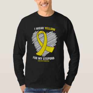 Camiseta Yo Uso Amarillo Para Mi Estrella Spina Bifida Awar