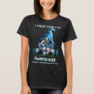 Camiseta Yo uso azul para la concientización sobre el autis