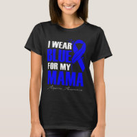 Yo Uso Azul Para Mi Mamá Alopecia Feather
