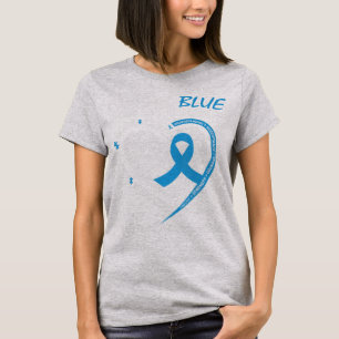 Camiseta Yo uso azul para mi primo porque el novio de mi pr