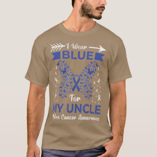 Camiseta Yo Uso Azul Para Mi Ri De Concienciación Sobre El 