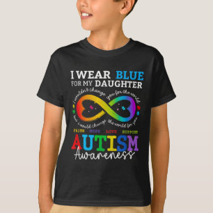 Camiseta Yo Uso Blues Para Mi Hija: Concienciar A Mamá Sobr