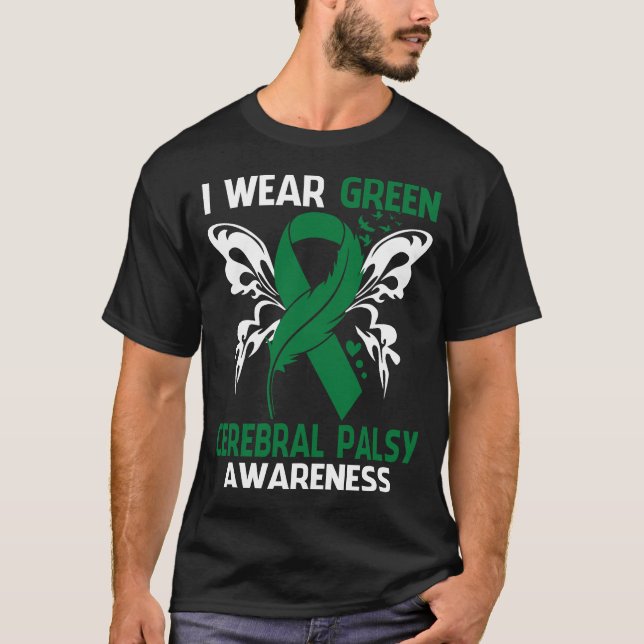 Camiseta Yo Uso El Verde Para La Conciencia De La PALIDAD C (Anverso)