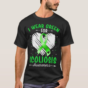 Camiseta Yo Uso El Verde Para La Conciencia Sobre El EsCOLI