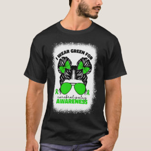 Camiseta Yo Uso El Verde Para La Parálisis Cerebral Para Lo