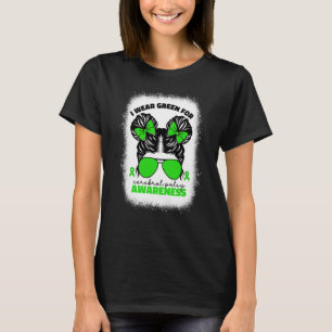 Camiseta Yo Uso El Verde Para La Parálisis Cerebral Para Lo