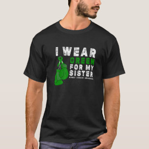 Camiseta Yo Uso El Verde Para Los Conocimientos De Mi Herma