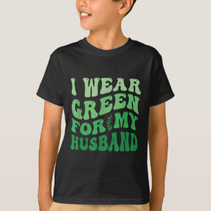 Camiseta Yo Uso El Verde Para Los Conocimientos De Salud Me