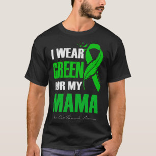 Camiseta Yo Uso El Verde Para Mi Mamá Stem Cell Research Aw