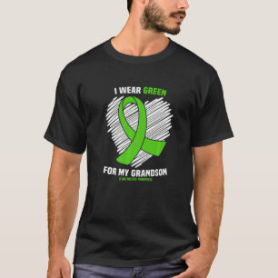 Camiseta Yo Uso El Verde Para Mi Nieto Awaren Por Enfermeda