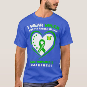 Camiseta Yo uso el verde para mi padre en la ley Gastropare