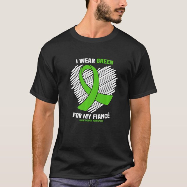 Camiseta Yo Uso El Verde Para Mis Conocimientos De Enfermed (Anverso)