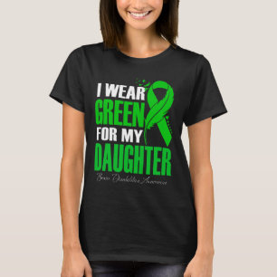 Camiseta Yo Uso El Verde Para Mis Hijas Con Discapacidades