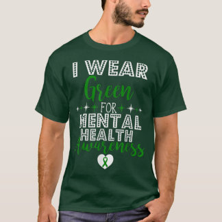 Camiseta Yo Uso Green Para El Apoyo A La Concienciación En 