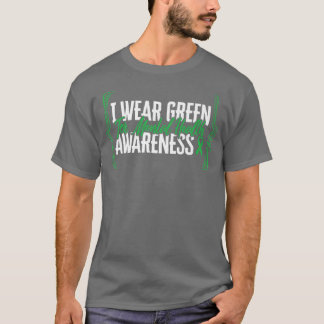 Camiseta Yo Uso Green Para El Apoyo A La Concienciación Sob