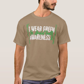 Camiseta Yo Uso Green Para El Apoyo A La Concienciación Sob