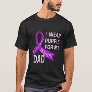 Camiseta Yo uso morado por la enfermedad de Heimerheimer de