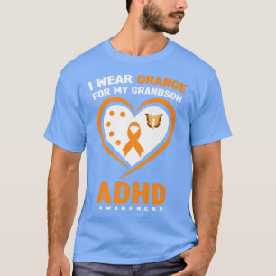 Camiseta Yo uso Naranja para mi nieto como predicador de to