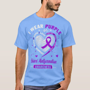 Camiseta Yo Uso Púrpura Para El Ri De Concienciación Sobre